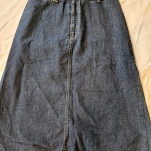 Women's denim skirt